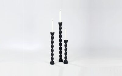 Brancusi Black Kerzenleuchter