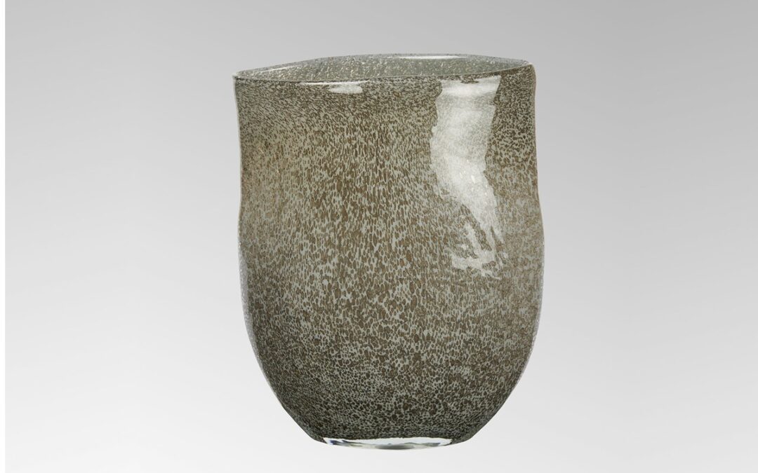 Perugino Vase anthrazit