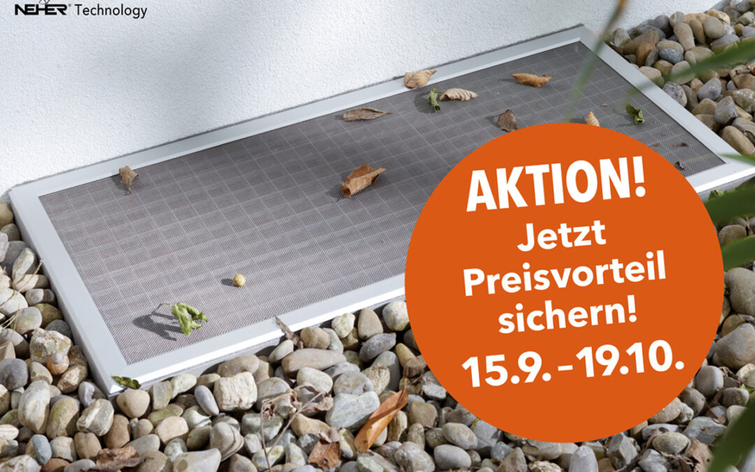 Aktion Lichtschachtabdeckungen